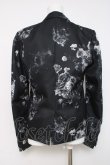画像3: CIVARIZE / Demystify フラワー総柄テーラード 44 ブラック Y-26-03-16-142-GO-JA-SZ-ZY (3)