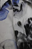 画像4: CIVARIZE / シースルーシフォンジャガードビッグローズシャツ F ホワイト Y-26-03-16-144-GO-BL-SZ-ZY (4)