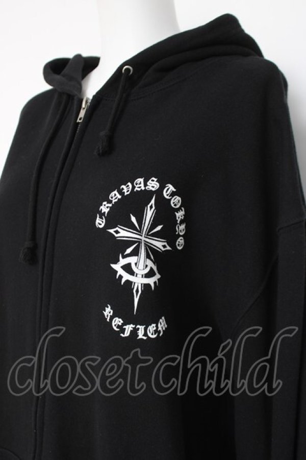 画像2: TRAVAS TOKYO / REFLEM コラボパーカー F ブラック Y-26-03-16-150-PU-TO-SZ-ZY (2)