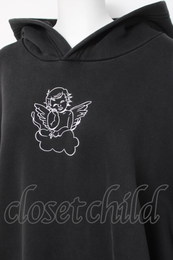 画像2: DimMoire / “Chilling Angel” BIGフーディ F ブラック Y-26-03-16-152-PU-TO-SZ-ZY (2)