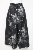 画像1: CIVARIZE / Rose Pattern Wide Pants 46 ブラック Y-26-03-16-158-GO-PA-SZ-ZY (1)