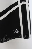 画像4: REFLEM / BIGジャージハーフパンツ F ブラック/ホワイト Y-26-03-16-159-PU-PA-SZ-ZY (4)