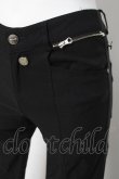 画像5: Ozz On / ストレッチフレアパンツ  黒 Y-26-03-16-160-OO-PA-SZ-ZY (5)