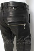 画像4: blackmeans / レザーパンツ 1 ブラック Y-26-03-16-161-PU-PA-SZ-ZY (4)
