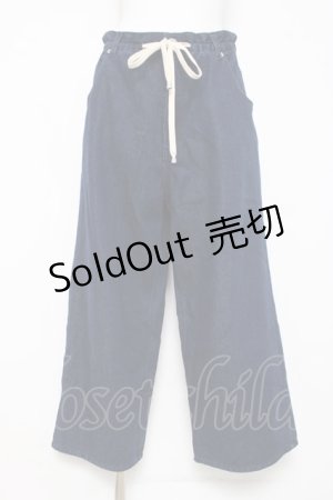 画像: axes femme / イージーデニムパンツ F インディゴ Y-26-03-16-166-AX-PA-SZ-ZY