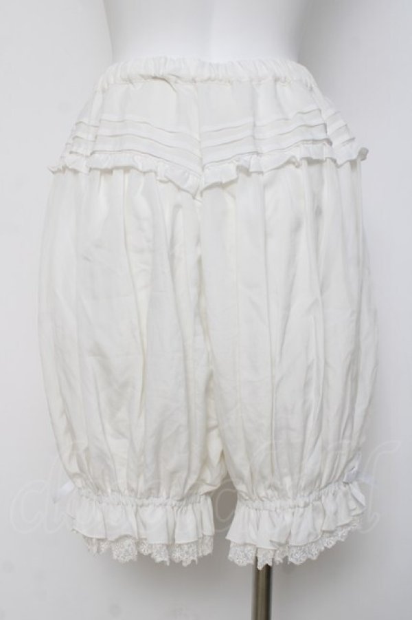 画像2: axes femme kawaii / コットンドロワーズ M 白 Y-26-03-16-170-AX-PA-SZ-ZY (2)