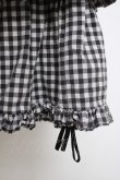 画像3: MARBLE / ギンガムチェックスカート  黒 Y-26-03-16-173-GO-SK-SZ-ZY (3)