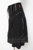 画像2: Ozz On / スピンドルスカート  黒 Y-26-03-16-179-OO-SK-SZ-ZY (2)