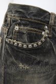 画像5: HYSTERIC GLAMOUR / ダメージ加工入りデニムスカート S 黒 Y-26-03-16-181-PU-SK-SZ-ZY (5)