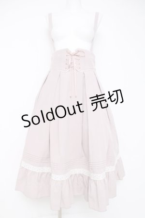 画像: Amavel / Classical Dollミドル丈スカート F ピンク Y-26-03-16-182-CA-SK-SZ-ZY