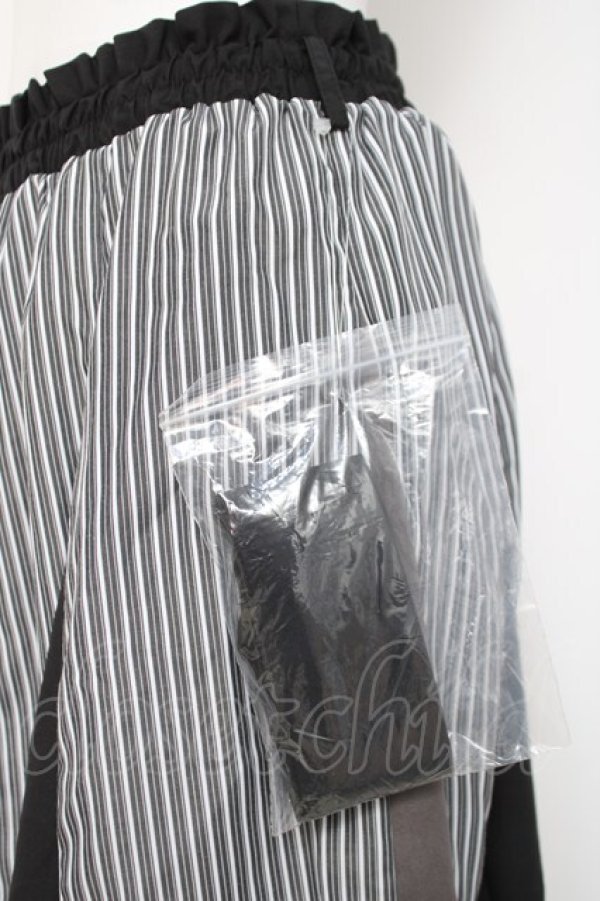 画像3: axes femme / 切替ロングフレアスカート F 黒 Y-26-03-16-185-AX-SK-SZ-ZY (3)