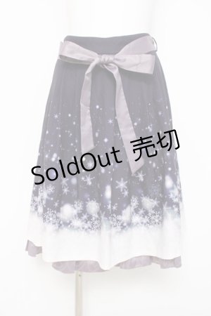 画像: axes femme POETIQUE / アイスクリスタルミドルスカート M 紫 Y-26-03-16-191-AX-SK-SZ-ZI