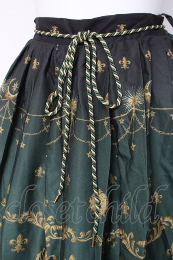 画像3: axes femme kawaii / 鍵柄スカート M グリーン Y-26-03-16-192-AX-SK-SZ-ZY (3)