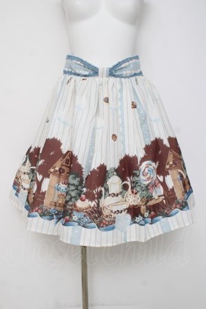 画像: axes femme kawaii / スウィーツベアスカート M オフシロ Y-26-03-16-195-AX-SK-SZ-ZY