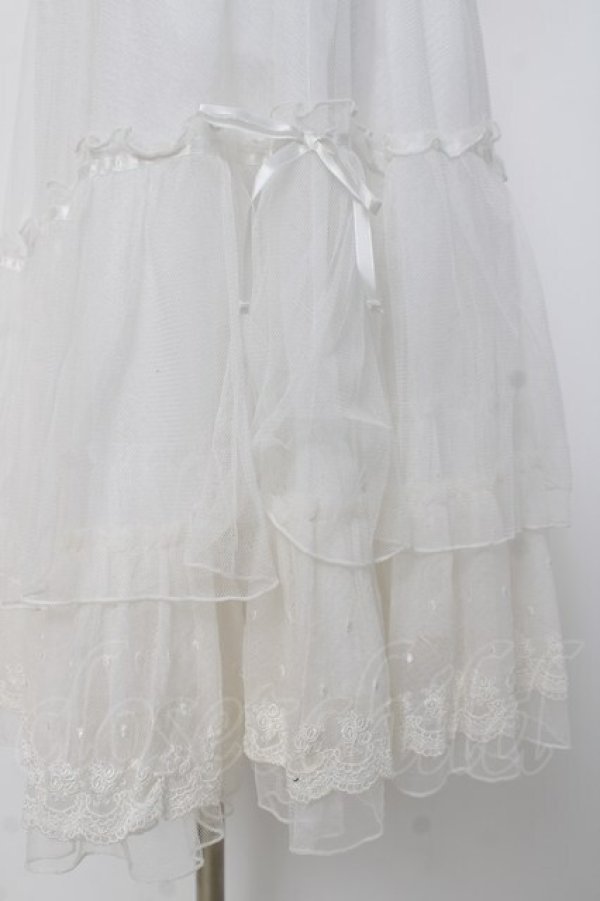 画像2: axes femme kawaii / クラシックパニエ M 白 Y-26-03-16-196-AX-SK-SZ-ZY (2)