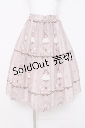 画像: axes femme kawaii / お菓子柄スカート M ピンク Y-26-03-16-202-AX-SK-SZ-ZY