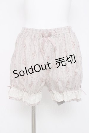 画像: Kurumi Collaboration / Fairy’s Bouquetドロワーズ L 淡桃 Y-26-03-16-208-LO-PA-SZ-ZY