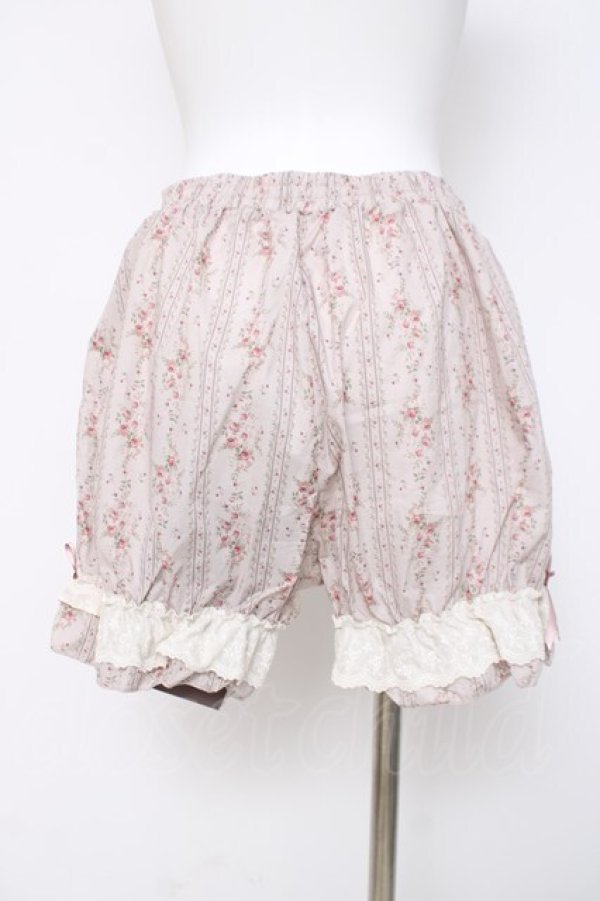 画像2: Kurumi Collaboration / Fairy’s Bouquetドロワーズ L 淡桃 Y-26-03-16-208-LO-PA-SZ-ZY (2)