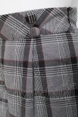 画像3: evelyn / チェックショートパンツ  グレー Y-26-03-16-210-LO-PA-SZ-ZY (3)