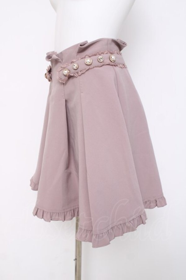 画像2: Rojita / ビジュベルトタッキングスカート F ピンク Y-26-03-16-212-LO-SK-SZ-ZY (2)