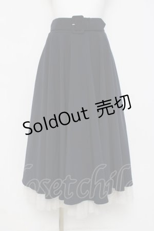 画像: an another angelus / パニエサーキュラースカート F ネイビー Y-26-03-16-217-CA-SK-SZ-ZY