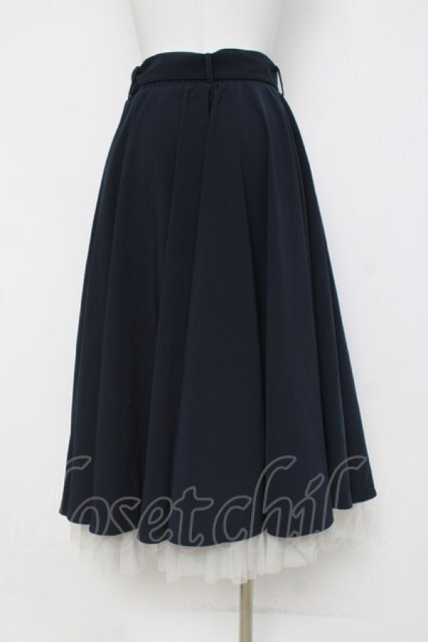 画像2: an another angelus / パニエサーキュラースカート F ネイビー Y-26-03-16-217-CA-SK-SZ-ZY (2)