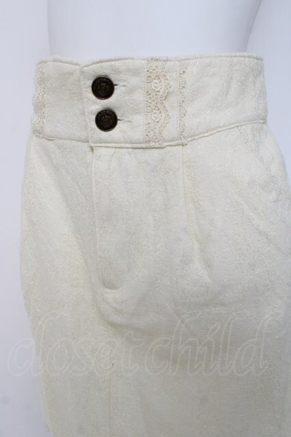 画像3: axes femme / バックリボンタイトスカート M 生成り Y-26-03-16-219-AX-SK-SZ-ZY (3)