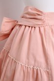 画像4: Heart E / サイドティアードバックリボンスカート  ピンク Y-26-03-16-221-LO-SK-SZ-ZY (4)