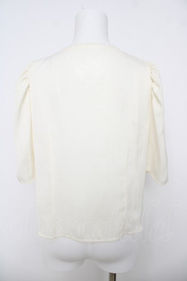 画像2: an another angelus / スクエアネックアンティークローズ刺繍ブラウス F アイボリー Y-26-03-18-074-CA-BL-SZ-ZY (2)