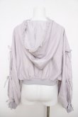 画像2: couture BY ROJITA / 袖リボンフーディーブルゾン  ラベンダー Y-26-03-18-078-LO-TO-SZ-ZY (2)