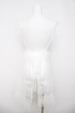 画像2: FLC / 星名桜子 hsチュールエプロンジャンスカ S 白 Y-26-03-18-088-LO-OP-SZ-ZY (2)