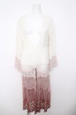 画像1: axes femme / グラデーションレースガウン M ピンク Y-26-03-18-090-AX-TO-SZ-ZY (1)