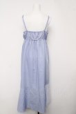 画像2: axes femme / ビッグレースリボンキャミワンピース F ブルー Y-26-03-18-103-AX-OP-SZ-ZY (2)
