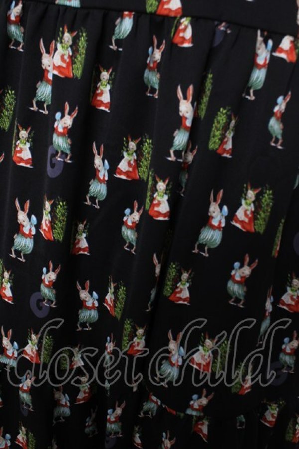 画像3: axes femme / 前ボタンノースリワンピース F 黒 Y-26-03-18-106-AX-OP-SZ-ZY (3)