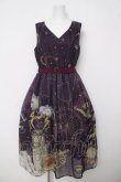 画像1: axes femme / タロットカードモチーフワンピース  パープル Y-26-03-18-107-AX-OP-SZ-ZY (1)