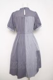 画像2: axes femme / チョーカー風バイカラーワンピース F ラベンダー Y-26-03-18-119-AX-TO-SZ-ZY (2)
