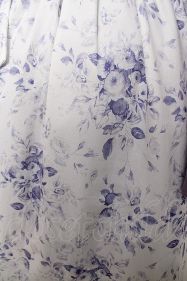 画像3: axes femme POETIQUE / グラデブーケ柄フレアソデワンピース  ラベンダー Y-26-03-18-129-AX-OP-SZ-ZY (3)