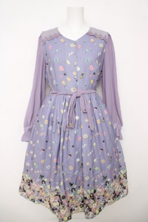 画像: axes femme POETIQUE / スウィートキャンディワンピース  パープル Y-26-03-18-131-AX-OP-SZ-ZY