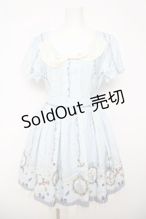 画像: axes femme / マリン柄チュニック M サックス Y-26-03-18-132-AX-OP-SZ-ZY