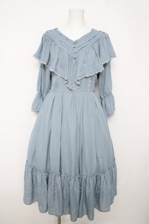 画像: axes femme kawaii / シャルロットワンピース M サックス Y-26-03-18-134-AX-OP-SZ-ZY