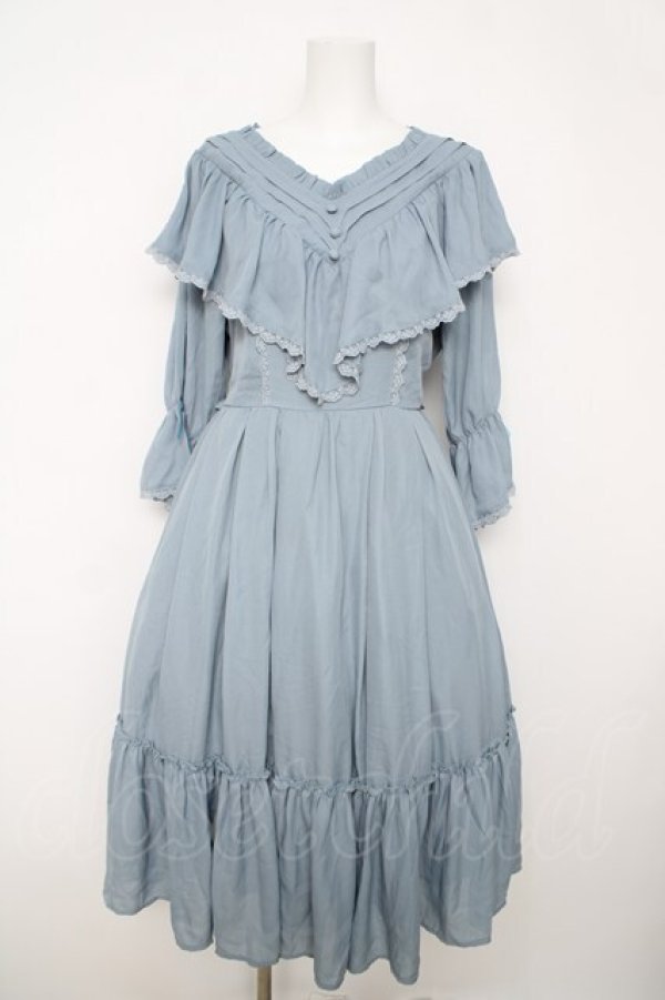 画像1: axes femme kawaii / シャルロットワンピース M サックス Y-26-03-18-134-AX-OP-SZ-ZY (1)