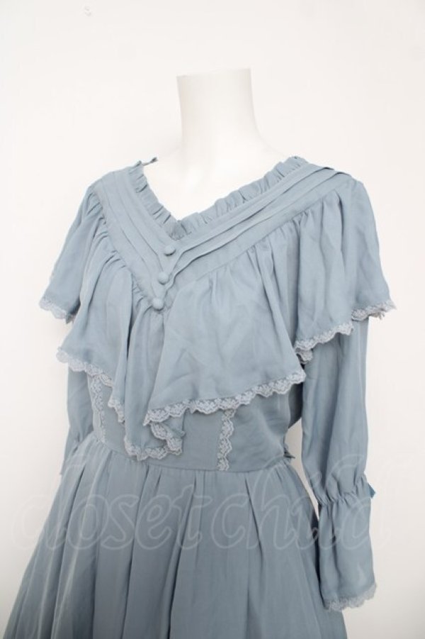 画像3: axes femme kawaii / シャルロットワンピース M サックス Y-26-03-18-134-AX-OP-SZ-ZY (3)