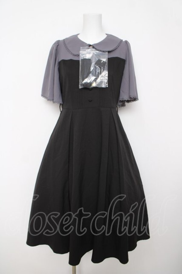 画像1: Amavel / Elegant Classical Ladyワンピース  黒 Y-26-03-18-140-CA-OP-SZ-ZY (1)