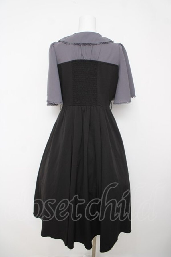 画像2: Amavel / Elegant Classical Ladyワンピース  黒 Y-26-03-18-140-CA-OP-SZ-ZY (2)