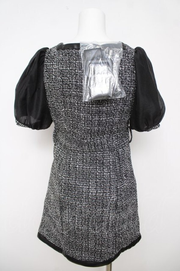 画像2: Bubbles / ポイントレザーリボンワンピース F チェック Y-26-03-18-141-CA-OP-NS-ZY (2)