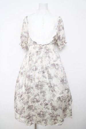 画像: m petit by misako / トワルドジュイワンピース M 中白 Y-26-03-18-149-LO-OP-SZ-ZY