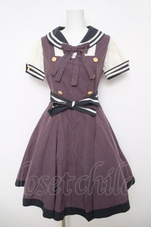 画像: フェリシモ / 世界の童話を楽しむコスチュームセットの会/ピノキオワンピース 1 紺 Y-26-03-18-152-LO-OP-SZ-ZY