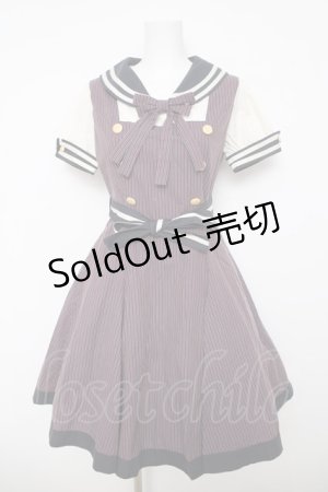 画像: フェリシモ / 世界の童話を楽しむコスチュームセットの会/ピノキオワンピース 1 紺 Y-26-03-18-152-LO-OP-SZ-ZY