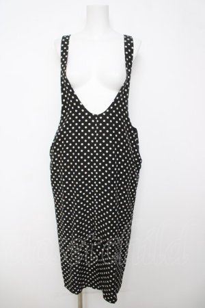 画像: INGEBORG / ドットリボン付きワンピース  黒 Y-26-03-18-158-LO-OP-SZ-ZY