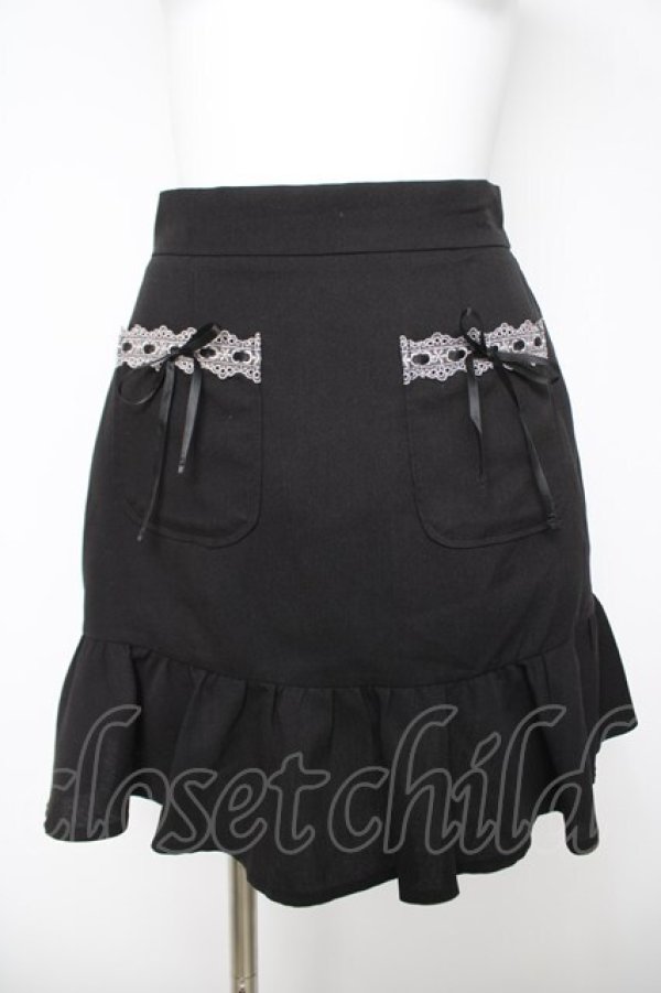 画像1: axes femme POETIQUE / ポケットデザインミニスカート  黒 Y-26-03-18-166-AX-SK-SZ-ZY (1)